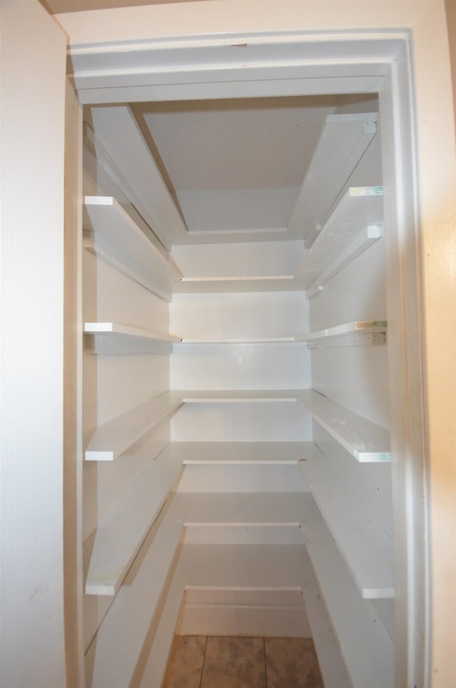 view of pantry