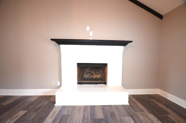 interior details with hardwood / wood-style floors