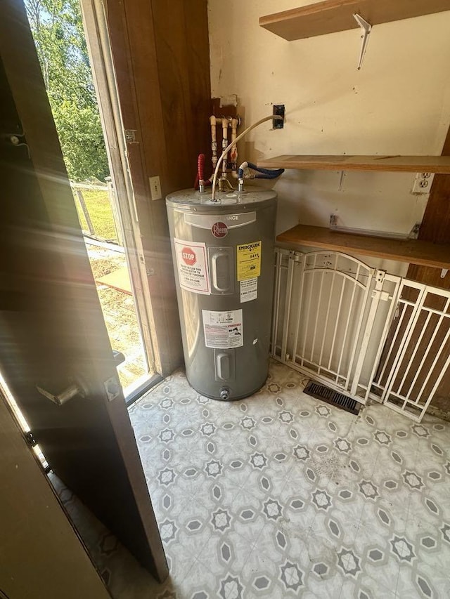  - utilities featuring water heater