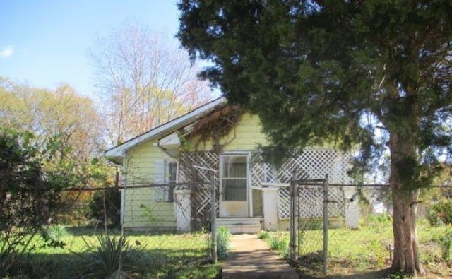 view of bungalow-style house