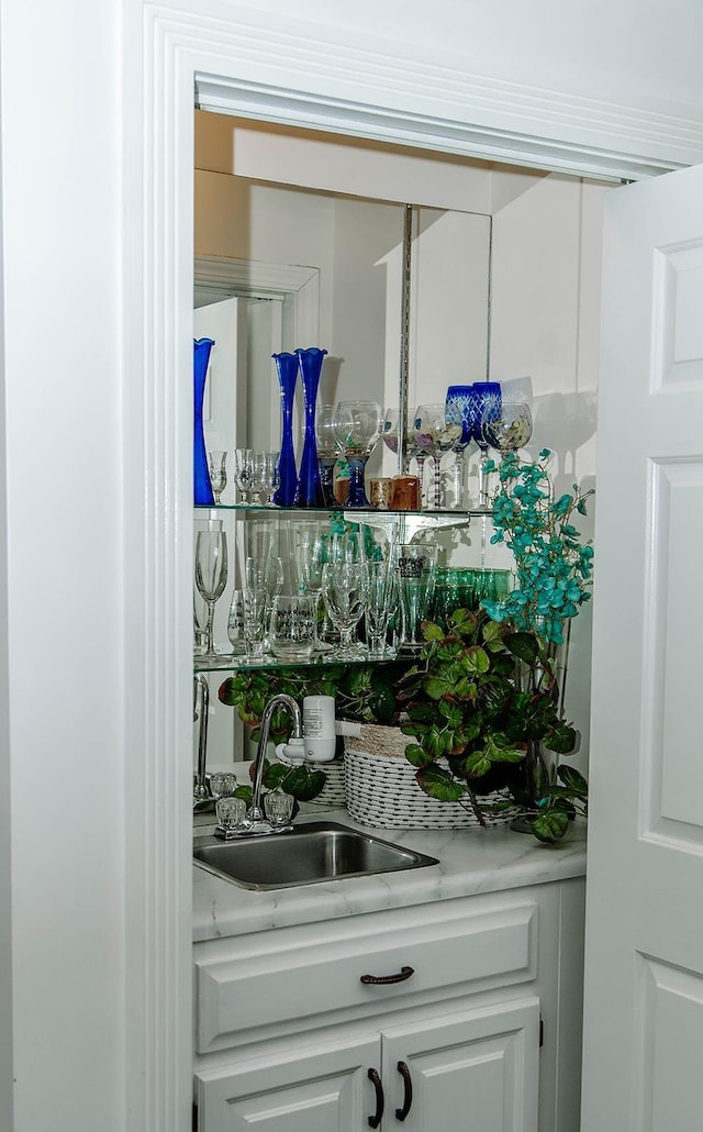  - view of indoor wet bar