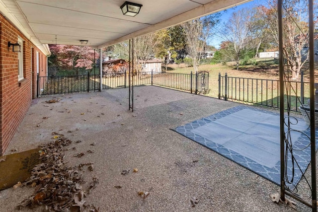 view of patio