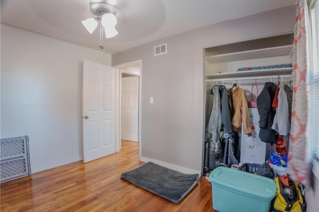 view of closet