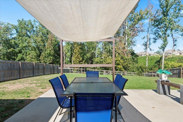 view of patio / terrace