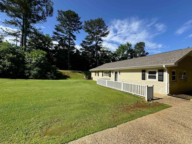  - view of grassy yard
