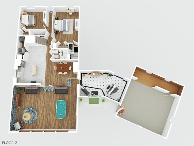  - floor plan / room layout