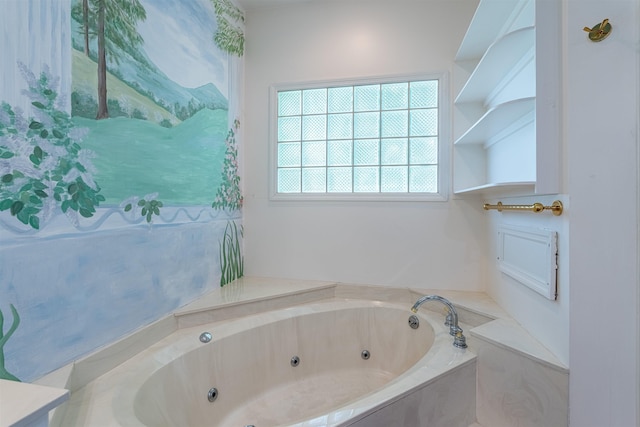  - bathroom with a whirlpool tub
