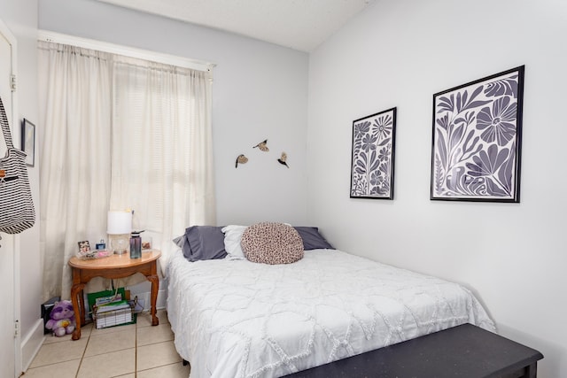  - view of tiled bedroom