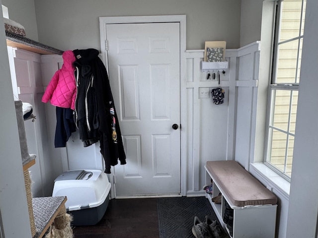 view of mudroom