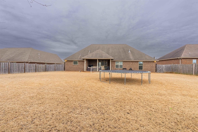 view of rear view of property