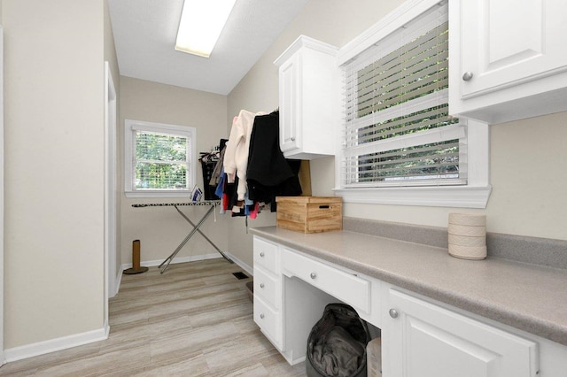 view of laundry area