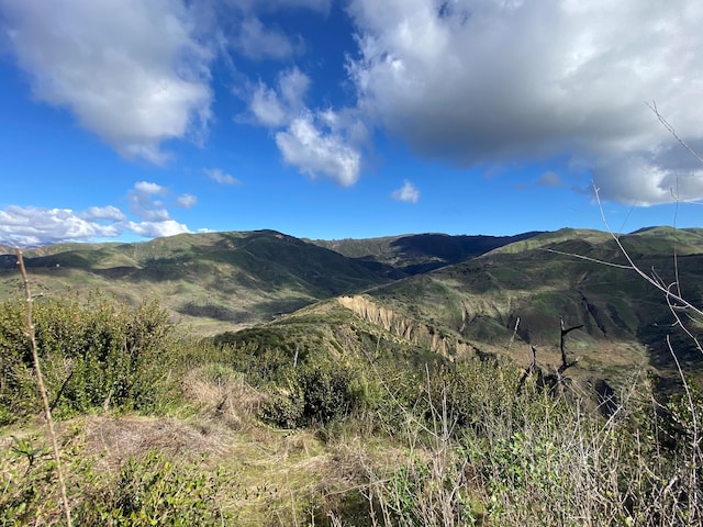 view of mountain view