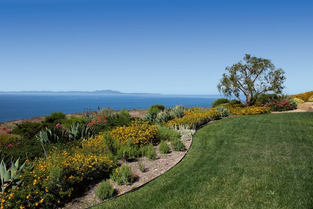 view of water feature