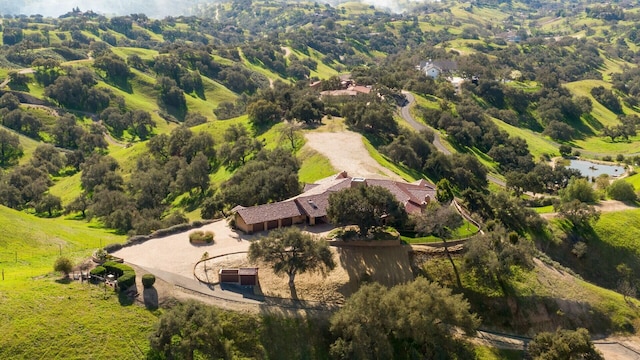 view of drone / aerial view