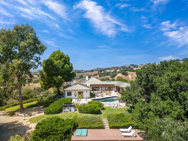 view of birds eye view of property