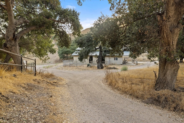 view of street