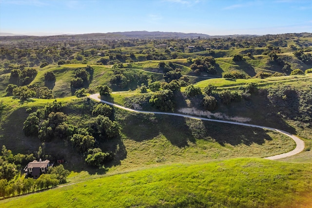 view of drone / aerial view