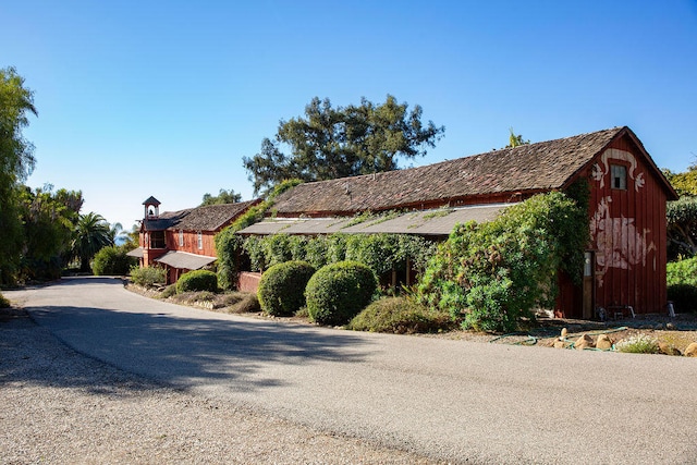 view of side of home