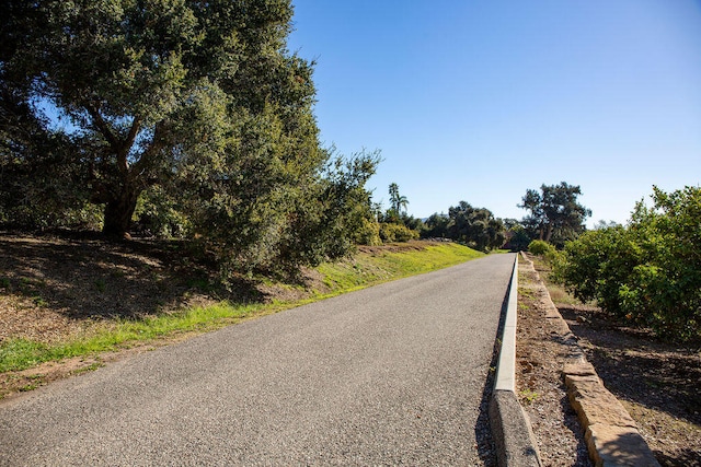 view of road