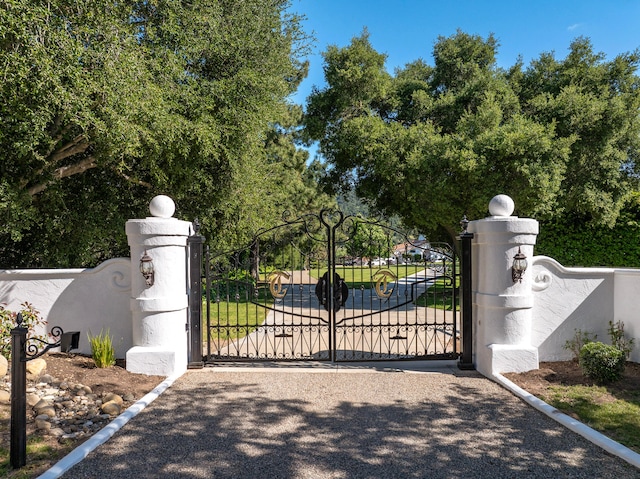 view of gate