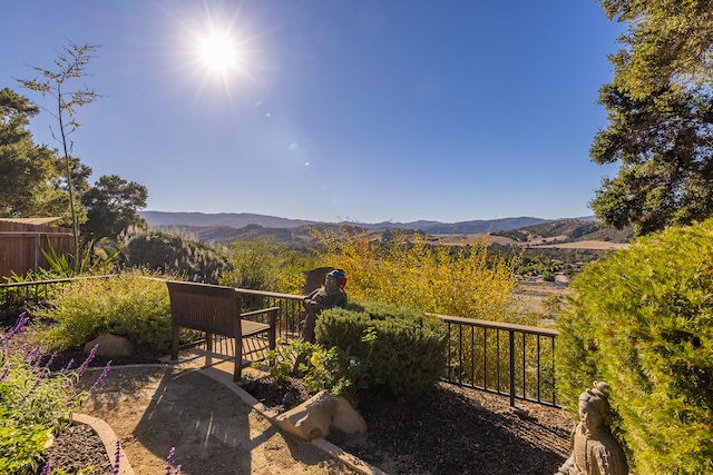 property view of mountains