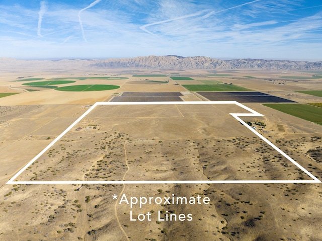 2011 Foothill Rd, New Cuyama, CA 93214 - drone / aerial view of a mountain backdrop