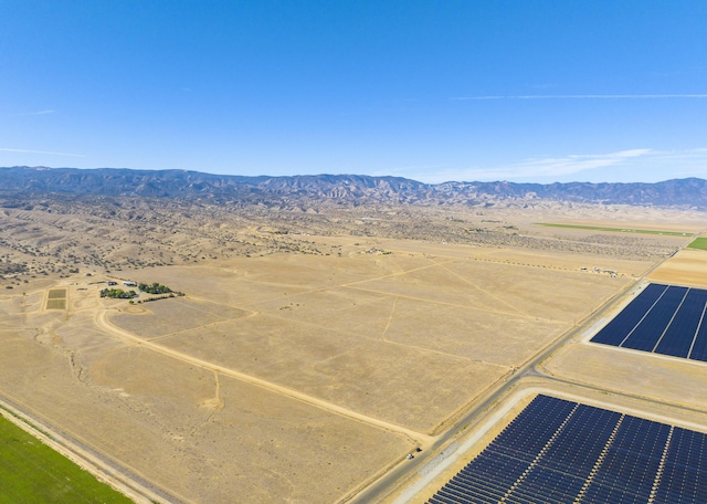 2011 Foothill Rd, New Cuyama, CA 93214 - aerial view of sparsely populated area with a mountainous background