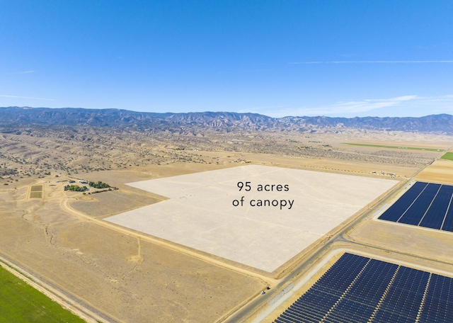2011 Foothill Rd, New Cuyama, CA 93214 - bird's eye view of a mountain backdrop