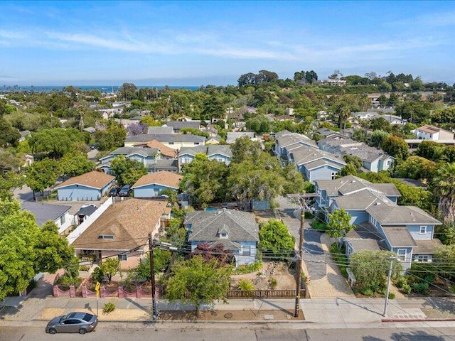 birds eye view of property featuring a residential view