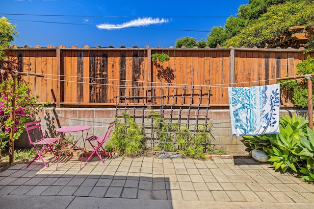 view of patio / terrace