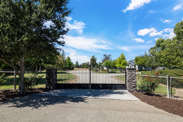 view of gate