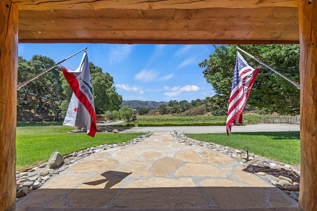 view of patio