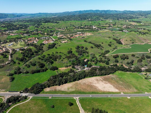 1259 Alamo Pintado Rd, Solvang, CA 93463 - drone / aerial view of a mountain backdrop