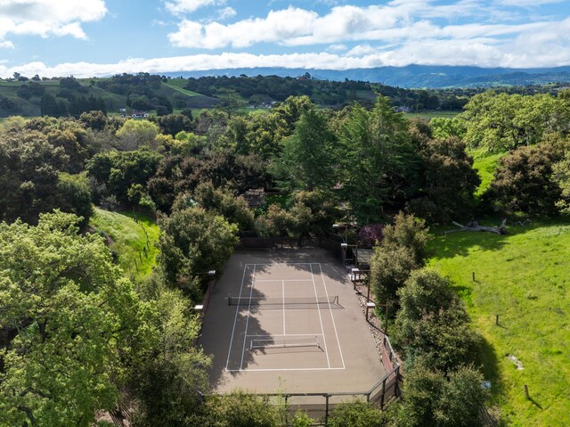 1259 Alamo Pintado Rd, Solvang, CA 93463 - bird's eye view of a heavily wooded area