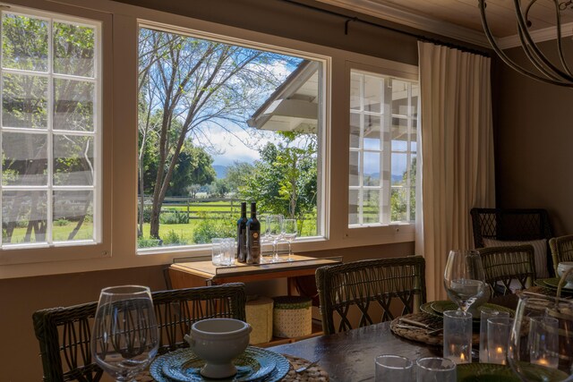 1259 Alamo Pintado Rd, Solvang, CA 93463 - dining space with healthy amount of natural light
