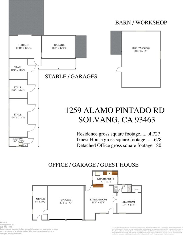 1259 Alamo Pintado Rd, Solvang, CA 93463 - floor plan / room layout
