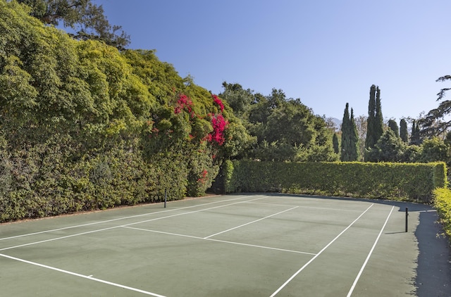 2925 Sycamore Canyon Rd, Montecito, CA 93108 - view of tennis court
