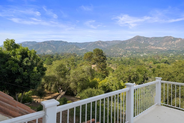 property view of mountains