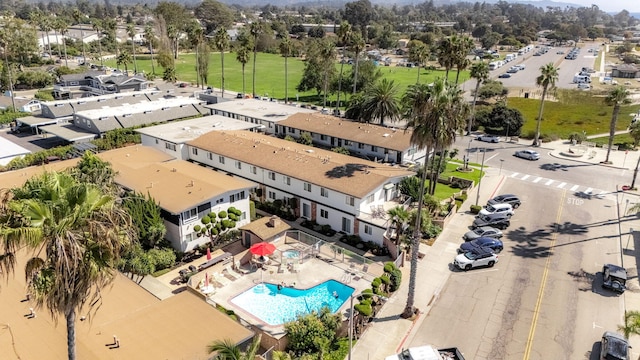 4980 Sandyland Rd Unit 104, Carpinteria, CA 93013 - aerial view of a pool area