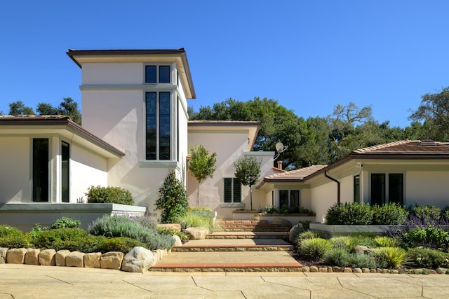 view of rear view of property