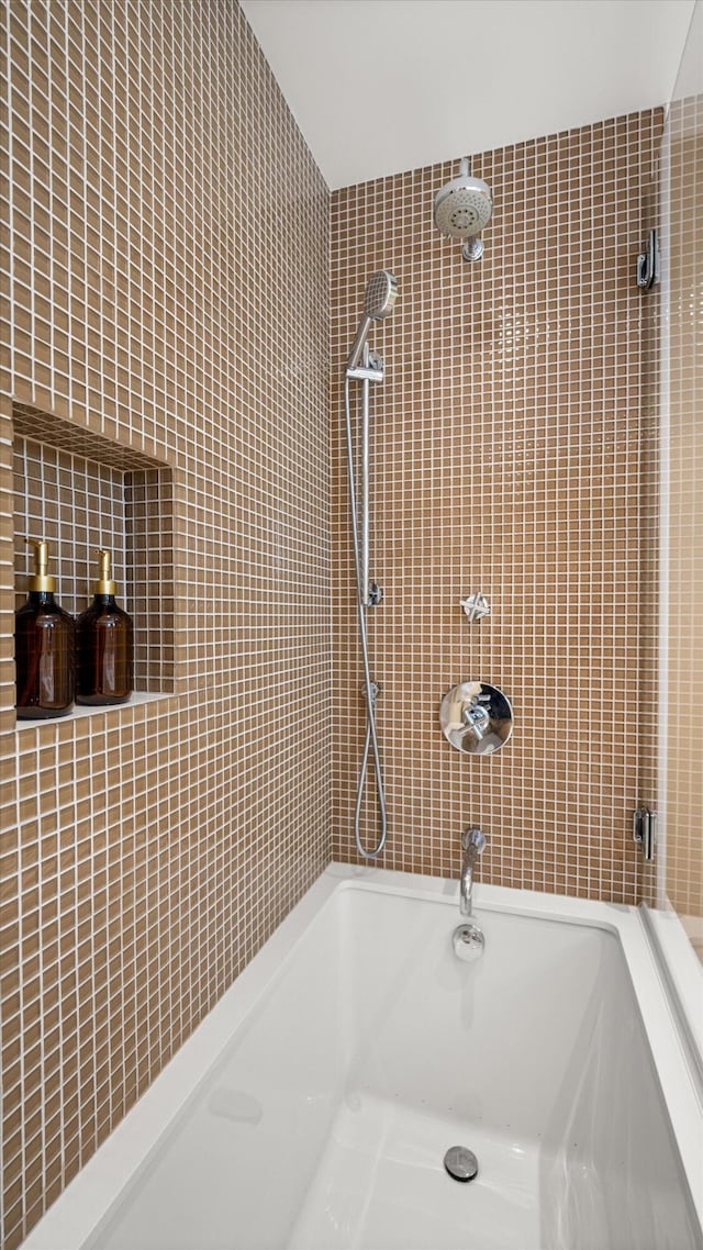 71 Seaview Dr, Santa Barbara, CA 93108 - full bathroom with a shower and tile walls