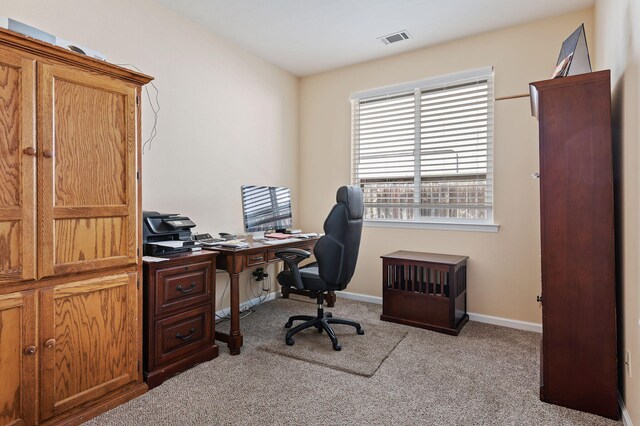 320 Savanna Dr, Los Alamos, CA 93440 - office area featuring carpet and baseboards