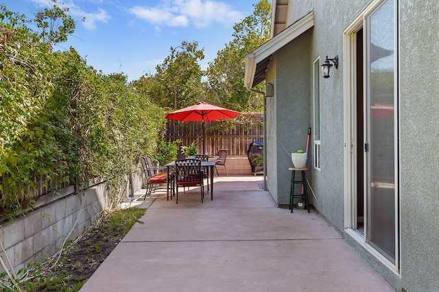 view of patio / terrace