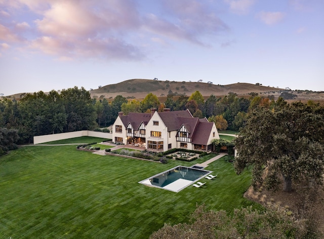 5200 Armour Ranch Rd, Santa Ynez, CA 93460 - view from above of property featuring a mountainous background