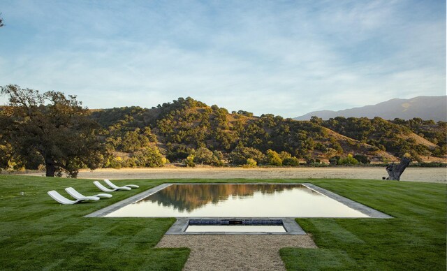 5200 Armour Ranch Rd, Santa Ynez, CA 93460 - view of home's community with a yard and a mountain view