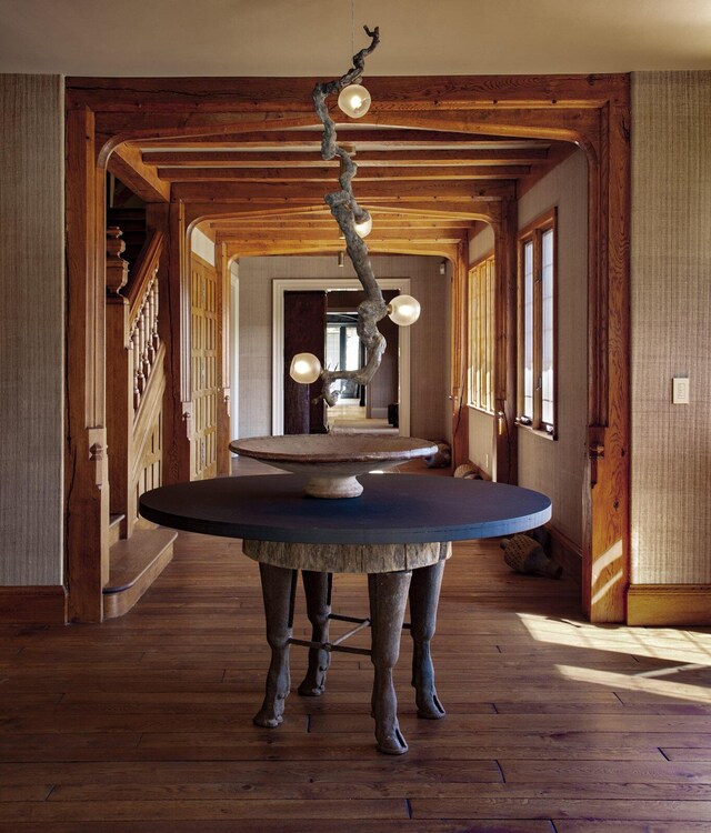 5200 Armour Ranch Rd, Santa Ynez, CA 93460 - rec room with dark wood-style floors