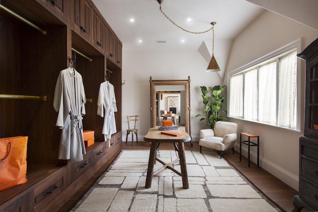 5200 Armour Ranch Rd, Santa Ynez, CA 93460 - mudroom with light wood-style floors and recessed lighting