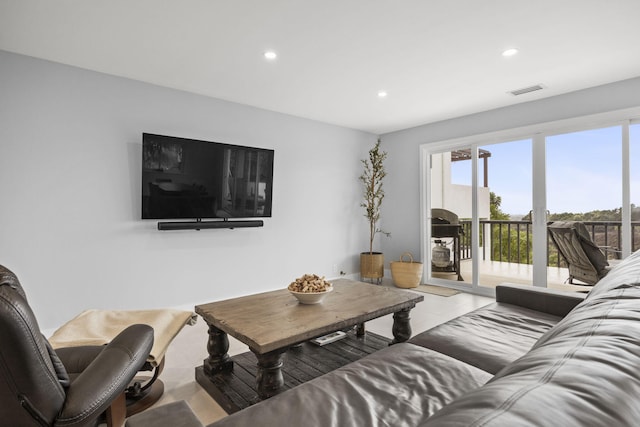 view of living room