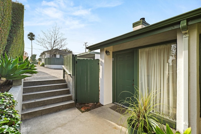 view of property entrance