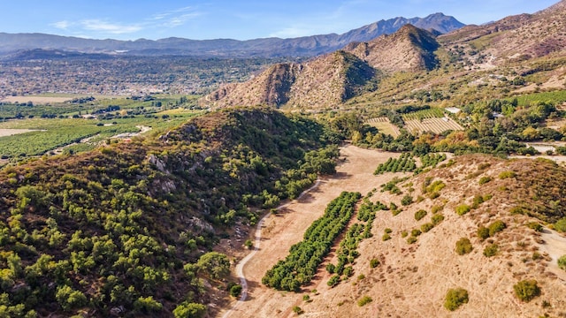 view of mountain feature